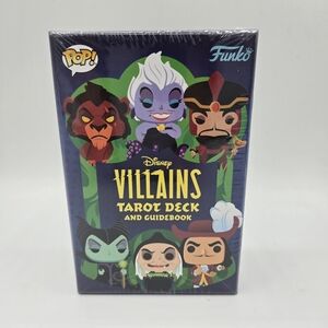 Funko Pop Disney Villains Tarot Deck and Guidebook Collectible Set NEW